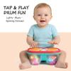 ROHSCE Baby Toys for 6 to 12 Months, Drum Musical Learning Infant Toys Rotating Light Up Toys for 12-18 Months, Tummy Time Toys for Baby 0-3-6-9 Months, Baby Gifts Toys 1 Year Old view 4