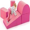 Costzon 5 Pieces Climbing Toys for Toddlers, Soft Foam Block Play Structures Infants Climbers for Child Development, Waterproof Kids Climbing Toys Indoor for Preschool Baby view 1