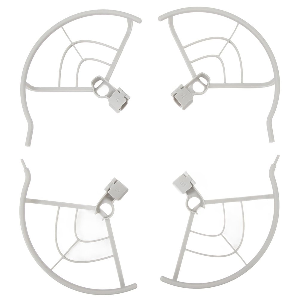 4Pcs RC Propeller Protector, Multi Arched Structure Buckle Design Propeller Guard for Mini 4 Pro