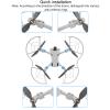 4Pcs RC Propeller Protector, Multi Arched Structure Buckle Design Propeller Guard for Mini 4 Pro view 3