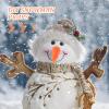 BESTonZON 6 Pcs Carrot Nose Carrots Diy Christmas Snowman Ornaments Snowman Making Props Snowman Prop Diy Christmas Snowman Nose Snowman Diy Material Carnival Accessory Set Portable Vinyl view 3