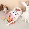Amsgedhie Personalized Pink Easter Basket for Kids (18.5x7.87x0.2 inches, Cotton, Unisex, No Warranty) view 4