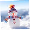 BESTonZON 9pcs Snowman Decor Lightweight Clown Noses for Cosplay Stage Performance Halloween Xmas Dress-up view 4