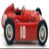 1954-1955 D50 1955 GP PAU #10 Eugenio Limited Edition to 1000 Pieces Worldwide 1/18 Diecast Model Car by CMC 178 view 3