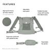 Stokke Limas Mesh, Anthracite - Breathable Baby Carrier with High-Performance Fabrics - Safe for Babies from 1 Month/8.8-33 lbs - Includes Detachable Pouch for Essentials view 2