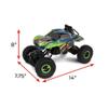 NKOK Mean Machines Wolverine Rock Crawler; High Flex Suspension System; 4x4 Powerhouse; Dominate Any Terrain view 3