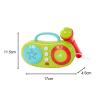shamjina Music Instrument Toy Mini Karaoke Machine Practical Kids Microphone Karaoke Machine Toy Karaoke Singing Machine for Children view 3