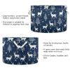 AMmao Christmas Tree Deer Pattern Toys Storage Bin with Cotton Rope Large Capacity Clothes Storage Baskets Laundry Hamper Holiday Ornament Box Organizer for Bedroom Bathroom Nursery view 3