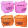 2-4 Pack Arm Floaties for Kids Adults, Pool Arm Floats, Inflatable Swim Ring, PVC Arm Floater Sleeves for Toddlers Children 3-5-6-12 Years (2 Pair-Pink+Orange) view 1