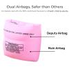 2-4 Pack Arm Floaties for Kids Adults, Pool Arm Floats, Inflatable Swim Ring, PVC Arm Floater Sleeves for Toddlers Children 3-5-6-12 Years (2 Pair-Pink+Orange) view 2