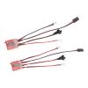Brushed Electric Speed Controller, 30A RC Brushed ESC for DIY Mini RC Car or Boat w Brake, Two Way RC Brushed Motor Speed Controller for SCX24 1/24, K969 1/24 view 3