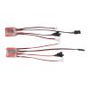 Brushed Electric Speed Controller, 30A RC Brushed ESC for DIY Mini RC Car or Boat w Brake, Two Way RC Brushed Motor Speed Controller for SCX24 1/24, K969 1/24 view 4