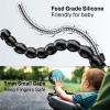 20000mAh Portable Stroller Fan, 120 Auto Oscillation, 3-IN-1 with Power Bank LED Light Detachable Flexible Tripod Rechargeable Battery Powered Clip On Fans Desk for Baby Crib Car Seat Travel view 4