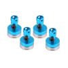 QANYEGN 4Pcs Metal Shell Body Post, 1:10 Magnetic Invisibly Body Post, Invisibly Body Post Mot for 01/AXIAL/SCX10 view 1