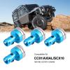 QANYEGN 4Pcs Metal Shell Body Post, 1:10 Magnetic Invisibly Body Post, Invisibly Body Post Mot for 01/AXIAL/SCX10 view 4