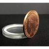 blue-ther Queen Victoria Ancient Coin (Red Bronze) Gimmick Close up Magic Props Stage Magician magia Coin Magic Tricks Illusion view 2