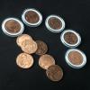 blue-ther Queen Victoria Ancient Coin (Red Bronze) Gimmick Close up Magic Props Stage Magician magia Coin Magic Tricks Illusion view 4