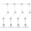 Abaodam Safe 4 Pack Action Figure Stands Easy Assembly for Collectors Sturdy Plastic Display Rack for Toys view 1