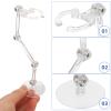 Abaodam Safe 4 Pack Action Figure Stands Easy Assembly for Collectors Sturdy Plastic Display Rack for Toys view 2