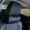 1 Pcs Car Styling Seat Neck Pillow Protection PU Auto Headrest Support Rest Travelling Car Comfortable Headrest Neck Pillow view 3