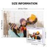 FJGLTEC Custom Puzzles Personalized Your Own Wooden Puzzle 300/500/1000 Pieces w/Plastic Storage Box Customized Photo Jigsaw Puzzle Gifts for Adult, Family, Friend (Horizontal 1000 PCS) view 3