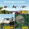 DEERC Drone with Camera 1080P, D20S FPV Mini Drones for Kids Adults Beginner; Foldable RC Quadcopter with Brushless Motor, 2 Batteries, Altitude Hold, Optical Flow, 3D Flips, Toy Gifts for Boys Girls view 4