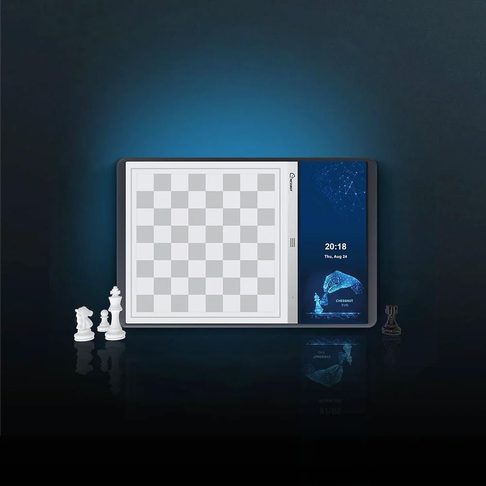 Chessnut Evo AI Chessboard - Built-in Maia Engine, Customizable Chess Bot, Full Piece Recognition, Supports Major Platforms, Smart All-in-One Design