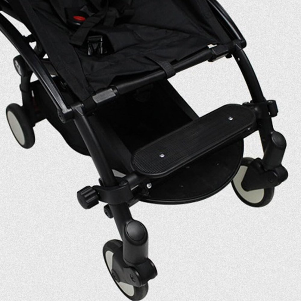 Adjustable Stroller Footboard Pedal Universal Baby Footrest Plastic Stroller Accessories with Telescopic Extension for Various Models
