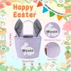 Easter Basket, Eremovd Personalized Easter Basket Bunny Easter Baskets for Kids - Purple view 2