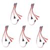 Baglaum 5X 20A Bustophedon ESC Brushed Speed Controller for RC Car Truck Boat, Red & black, 750009815 view 1