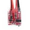 Baglaum 5X 20A Bustophedon ESC Brushed Speed Controller for RC Car Truck Boat, Red & black, 750009815 view 3