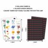Foosproea Outer Space Bingo Cards, Solar System Bingo Games for 24 Players, Blast Off to Outer Space Games for Family Friends Large Group Activities, Space Birthday Party Supplies(32) view 3