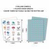 Foosproea Mermaid Bingo Cards, Mermaid Bingo Games for 24 Players, Under The Sea Party Games for Family Friends Large Group Activities, Ocean Themed Birthday Party Supplies Decorations(31) view 3