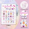 Foosproea Sleepover Bingo Cards, Pajama Party Game for 24 Players, Slumber Party/Bridal Shower Games for Friends Besties, Women Birthday Party Favors Supplies Decorations(34) view 2