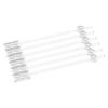 20PCS Bar 1x12 with 1x2 Plate End with Hollow Studs and 1x1 Round Plate End view 4