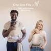 Boba Baby Wrap Carrier  Original Baby Sling Carrier for Newborns (735 lbs), Soft, Secure, Hands-Free & Ergonomic, Ideal for Comfortable Bonding, New Parents (Sand Leopard) view 2