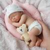 12" Girl Micro Preemie Full Body Silicone Doll Lulu Lifelike Mini Reborn Doll Surprice Children Anti-Stress My Melody - Unpainted view 1