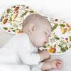 AMmao Herb Plant Mushroom Pattern Burp Cloths 1 Pack Muslin Burping Cloth Cotton Burp Towel Soft Absorbent Baby Burp Cloths for Boys Girls Newborn 22 x 11 in view 4