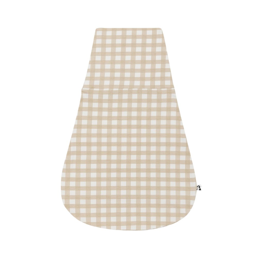 Konny Newborn Swaddle Pouch | Soft & Breathable Baby Sleepwear(0-3 Months) | Swaddles for Newborns, Nursery Swaddling Blankets (Creamy Gingham)