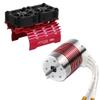 540 1/10 RC Brushless Motor 3650 5200KV Motor+RC Car Motor Cooling Fans with Heatsink view 1