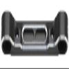 Yokomo Aluminum Suspension Mount (Black) for BD-8/9 43.5 - 46.7 B8-301BA view 1