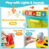 iPlay, iLearn Toddler Musical Workbench Toys for One Year Old Boys, Baby Pretend Play Tool Set, Infant Shape Sorter Activities, Kids Pounding Game, 1st Birthday Gift for 12 18 24 Month Girls Age 1 2 3 view 4