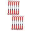 ifundom 12pcs Rc Car Tie Rod Linkage Aluminum Turnbuckles Steering Link Rod Rc Truck Accessory CNC Machined view 1