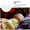 BESTonZON 20pcs Portable Pacifier Holder Case Transparent Pacifier Storage Box for Newborns Design Buckle Closure for Travel and Home Use view 4