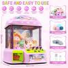 MIAOKE Large Claw Machine for Kids, Musical Electronic Arcade Game Console with Adjustable Sound, Christmas and Birthday Gift for Kids, Includes 30 Toys & 24 Game Coins & 20 Surprise Eggs view 3