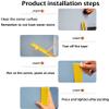 Stair Nosing Edge Trim Anti-Collision Strips for Children, Widened and Thickened Wall Corner Pillars, Soft Package, Anti-Collision Strips for Kindergarten, Table Side Corner-Blue||1.5M view 3