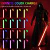 Adawlert Smooth Swing Luke Lightsaber, 16 RGB Colors Change Dueling Light Saber with Motion Control & 16 Sounds Fonts, Premium Metal Hilt Lightsaber for Adults Teens, USB-C Recharge view 4
