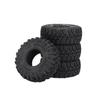 1.0 Tires-2.28in*0.94in Rc Crawling Tires All Terriain Large Tyre for 1/18 TRX4M 1/24 SCX24 AX24 FCX24 RC Crawler Axial RC Crawler Car view 2