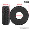 1.0 Tires-2.28in*0.94in Rc Crawling Tires All Terriain Large Tyre for 1/18 TRX4M 1/24 SCX24 AX24 FCX24 RC Crawler Axial RC Crawler Car view 4