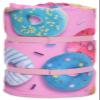 iscream Yummy Print Cozy Silky Soft Fleece Lined Sleeping Bag and Pillow Set for Kids - Go Do-Nuts view 3
